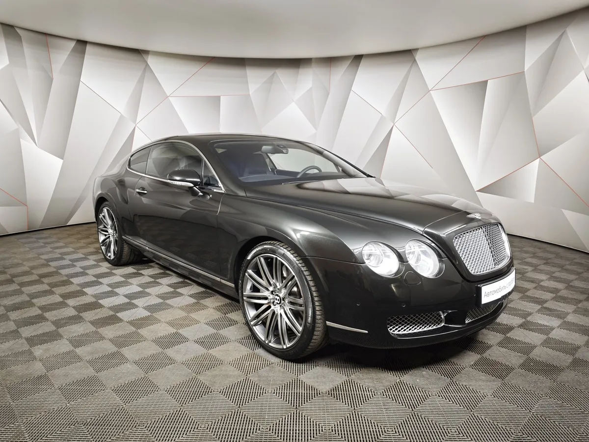 Bentley Continental GT 6.0 AT Twin Turbo (560 л.с.) Черный в АВИЛОН. Слайд №3