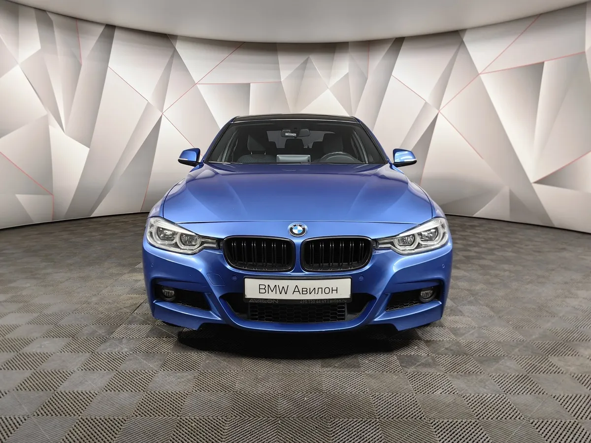BMW 3 серия 320i xDrive AT (184 л.с.) M Sport Синий в АВИЛОН. Слайд №3