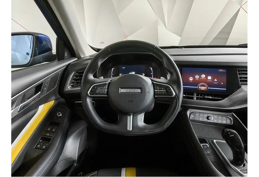 Haval F7x 2.0T AWD 7DCT (190 л.с.) Tech Plus Синий в АВИЛОН. Слайд №13