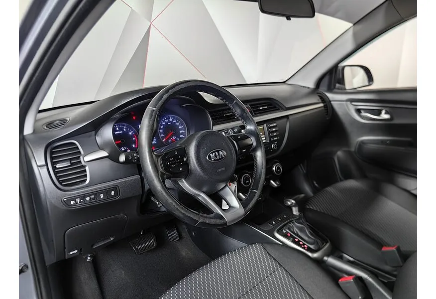 Kia Rio 1.6 AT (123 л.с.) Серый в АВИЛОН. Слайд №19