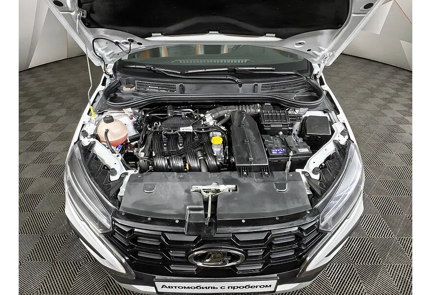 ВАЗ (Lada) Vesta 1.8 AMT (122 л.с.) Белый в АВИЛОН. Слайд №11