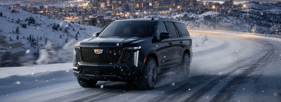 Cadillac Escalade — ваш надежный партнер в любую погоду!