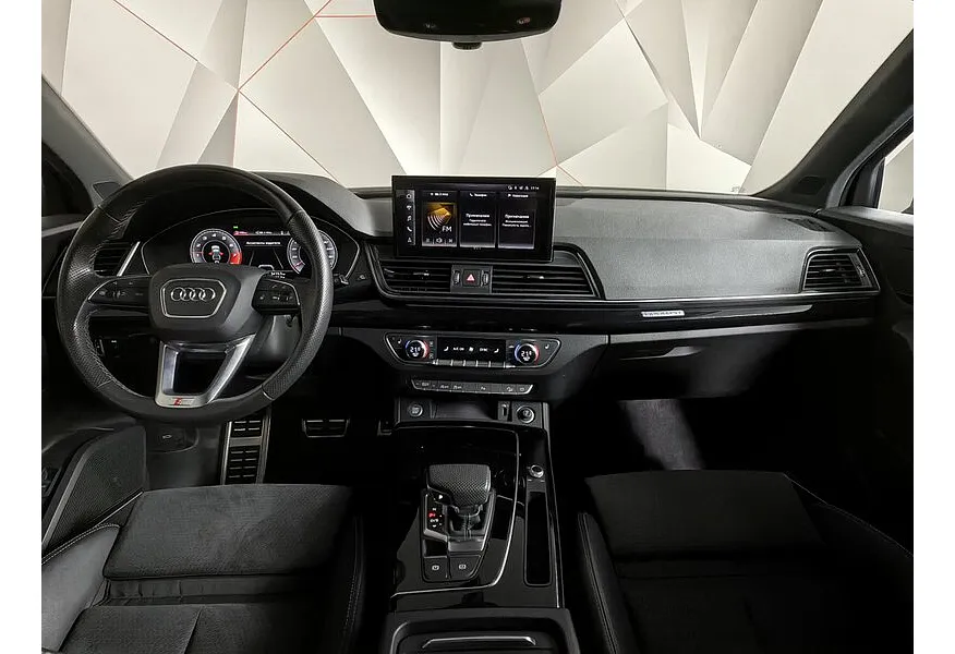 Audi Q5 2.0 TFSI S tronic quattro (249 л.с.) Sport Синий в АВИЛОН. Слайд №14