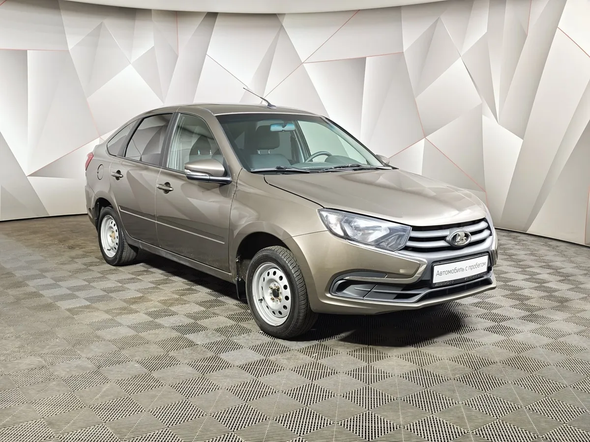 ВАЗ (Lada) Granta 1.6 MT (90 л.с.) Comfort Коричневый в АВИЛОН. Слайд №3