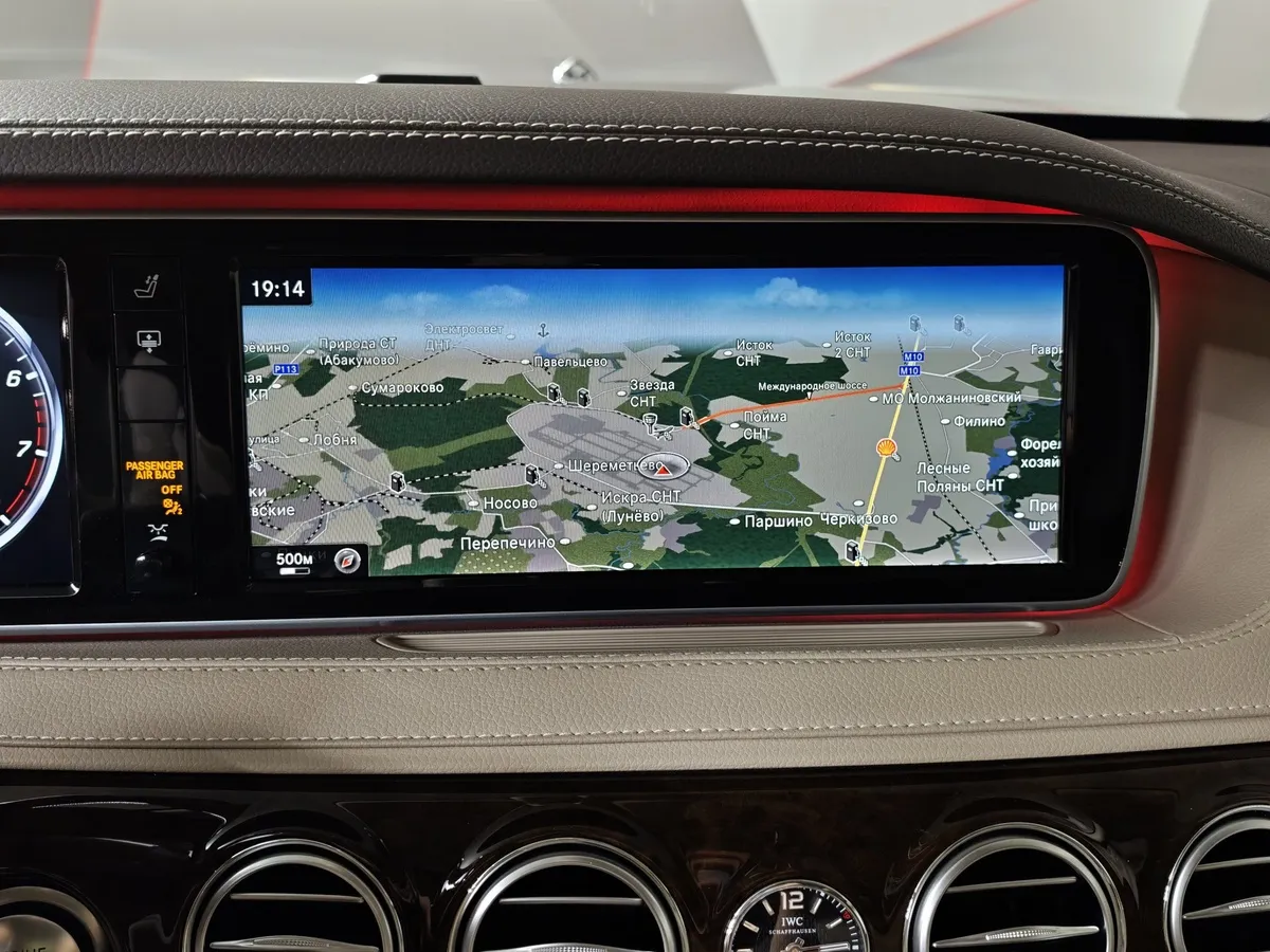 Mercedes-Benz S-Класс S 500 Maybach 9G-TRONIC (455 л.с.) Черный в АВИЛОН. Слайд №23