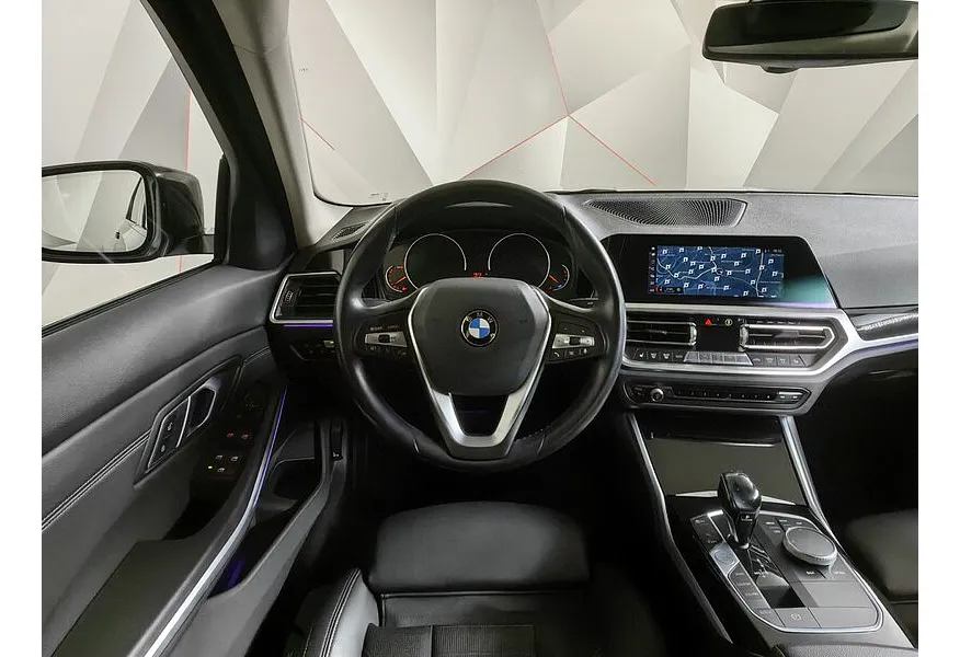 BMW 3 серия 320d Steptronic (190 л.с.) Черный в АВИЛОН. Слайд №9
