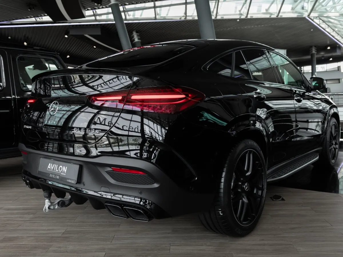 Mercedes-Benz GLE Купе AMG 63 S 9G-TRONIC 4MATIC+ (612 л.с.) Черный в АВИЛОН. Слайд №4