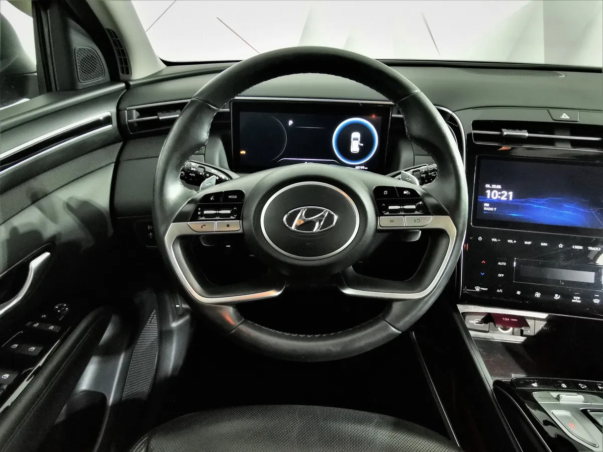 Hyundai Tucson G2.5 GDi Smartstream 8AT 4WD (190 л.с.) Prestige + Smart Sense Серый в АВИЛОН. Слайд №19