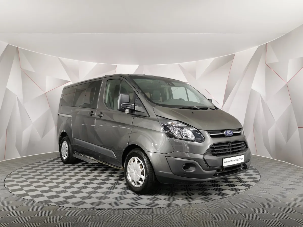 Ford Tourneo Custom 2.2 Duratorq TDCi MT 300 LWB (125 л.с.) Limited Серый в АВИЛОН. Слайд №3
