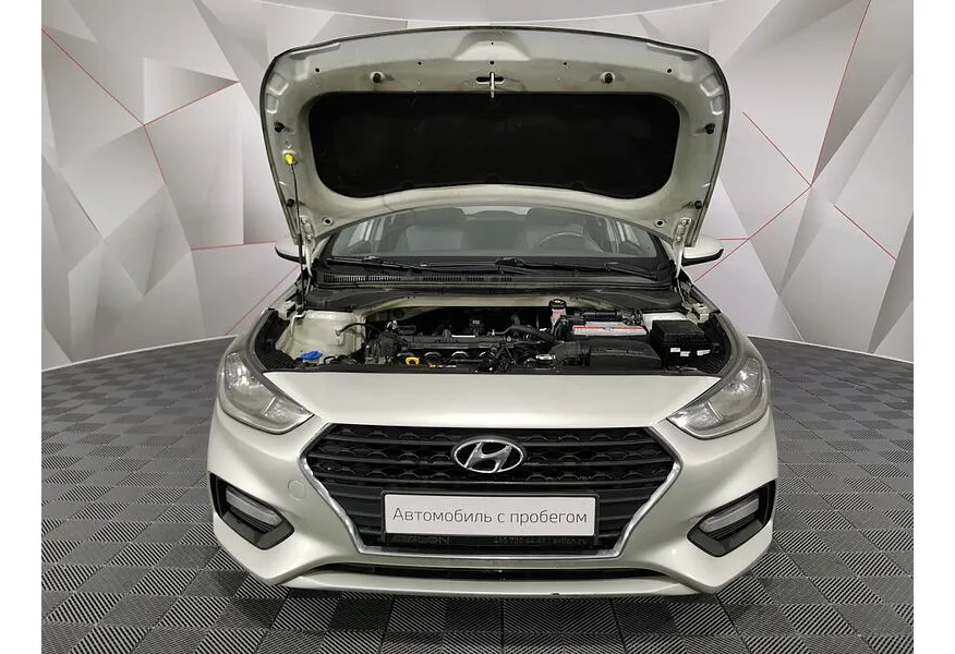 Hyundai Solaris 1.6 AT (123 л.с.) Active Plus Бежевый в АВИЛОН. Слайд №11