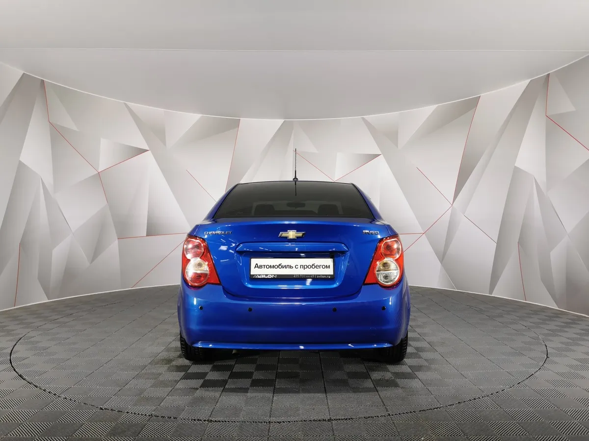 Chevrolet Aveo 1.6 AT (115 л.с.) Синий в АВИЛОН. Слайд №8