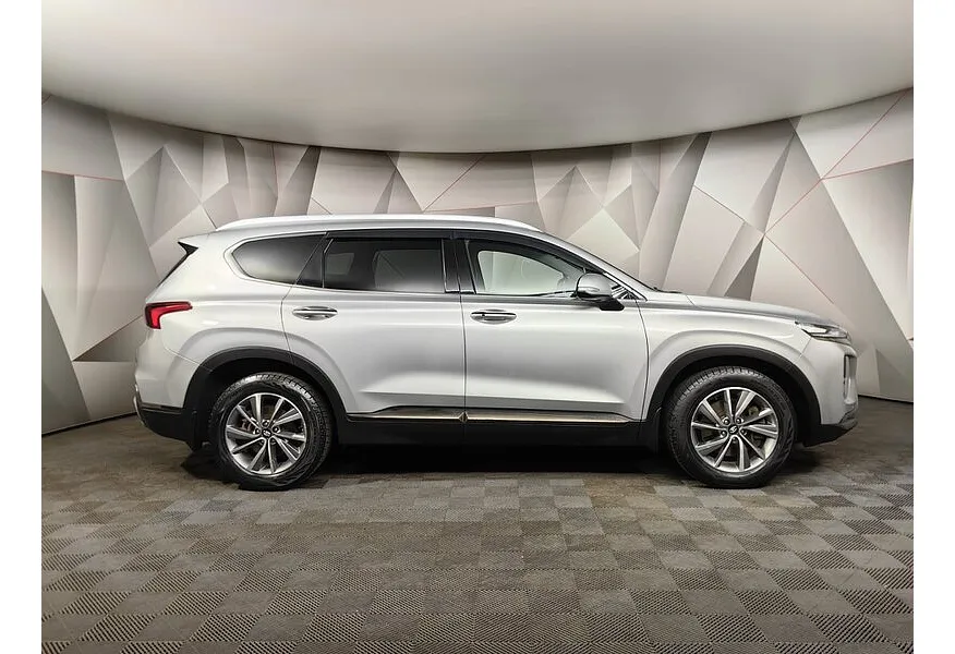 Hyundai Santa Fe 2.4 (188 л.с.) - 6AT Premier Серый в АВИЛОН. Слайд №6