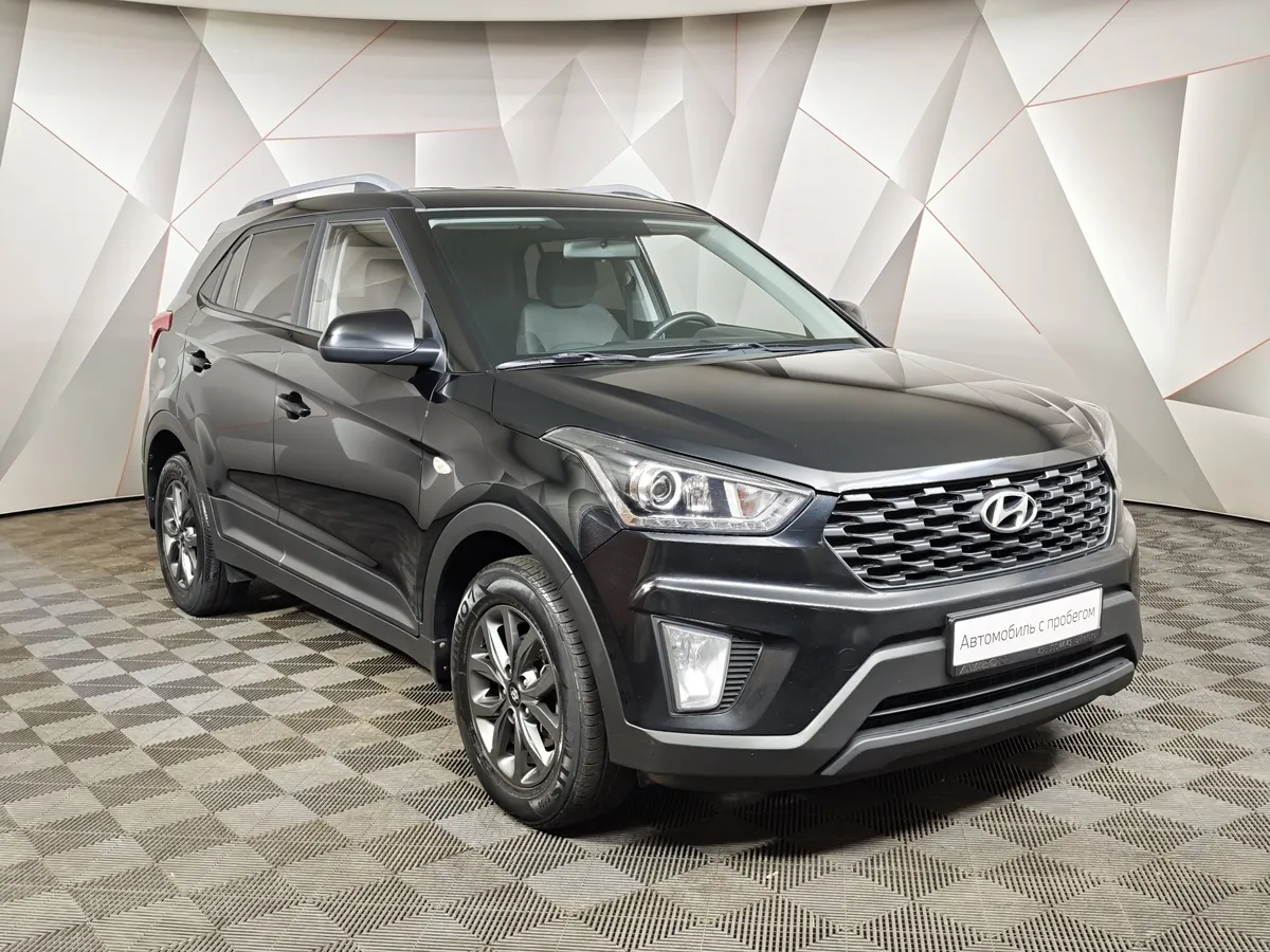 Hyundai Creta 1.6 AT (123 л.с.) Comfort Черный в АВИЛОН. Слайд №3