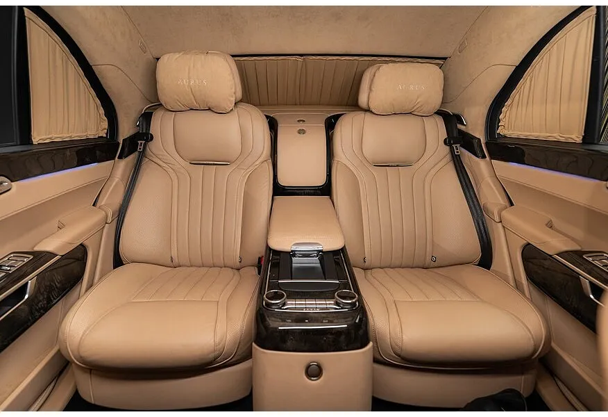 AURUS Senat 4.4 AWD AT (598 л.с.) Синий в АВИЛОН. Слайд №6