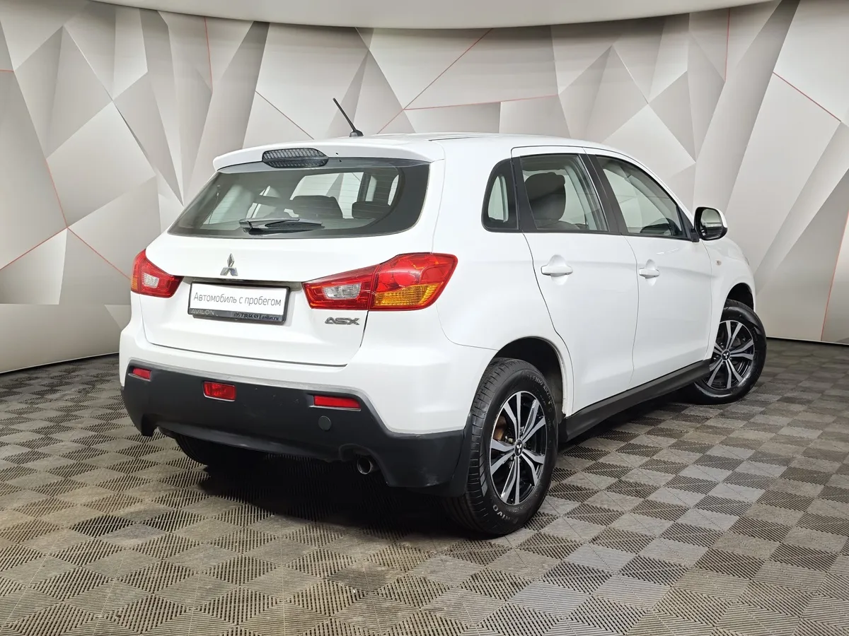 Mitsubishi ASX 1.8 CVT 2WD (140 л.с.) Белый в АВИЛОН. Слайд №2