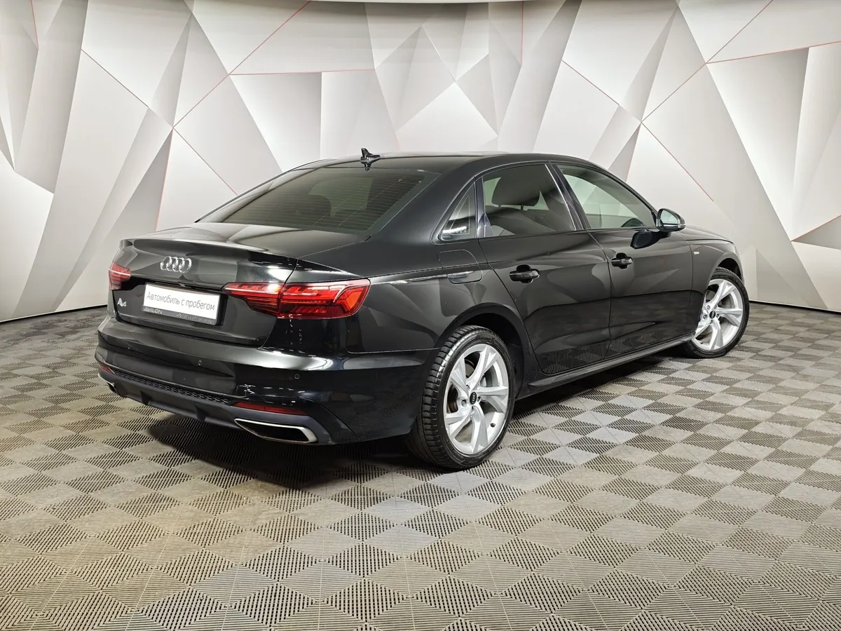 Audi A4 2.0 TFSI S tronic (150 л.с.) Sport Черный в АВИЛОН. Слайд №2