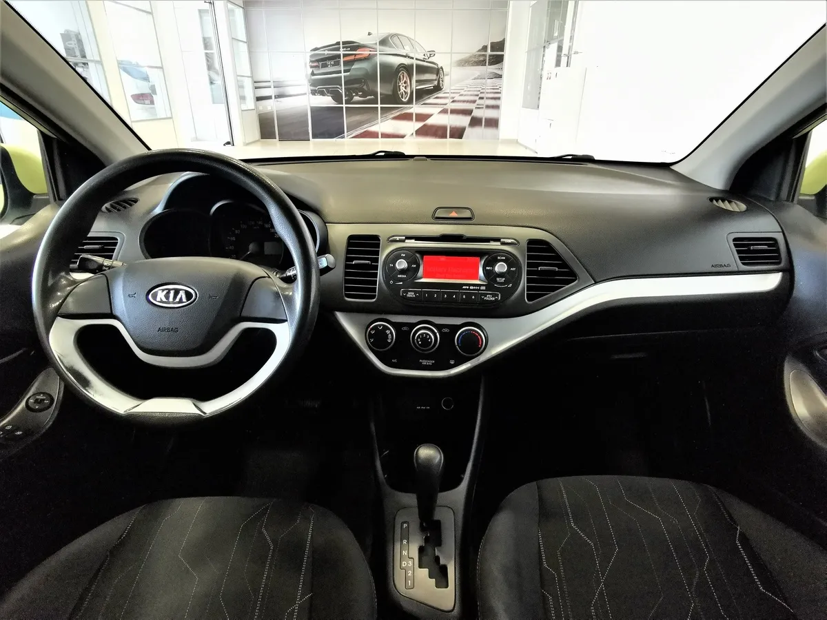 Kia Picanto 1.3 AT (85 л.с.) Зеленый в АВИЛОН. Слайд №13