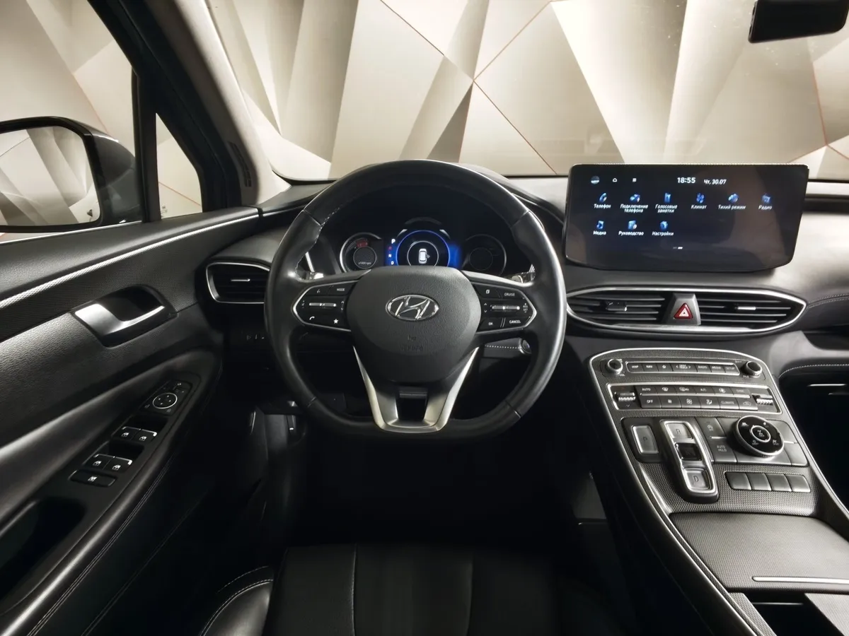 Hyundai Santa Fe 2.0 AT AWD (230 л.с.) Elite Edition Серый в АВИЛОН. Слайд №20