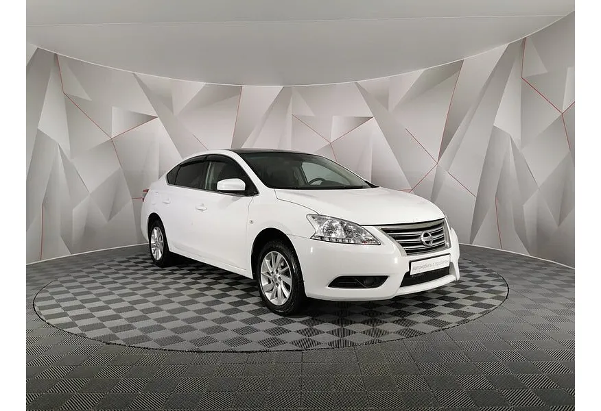 Nissan Sentra 1.6 CVT (117 л.с.) Белый в АВИЛОН. Слайд №3