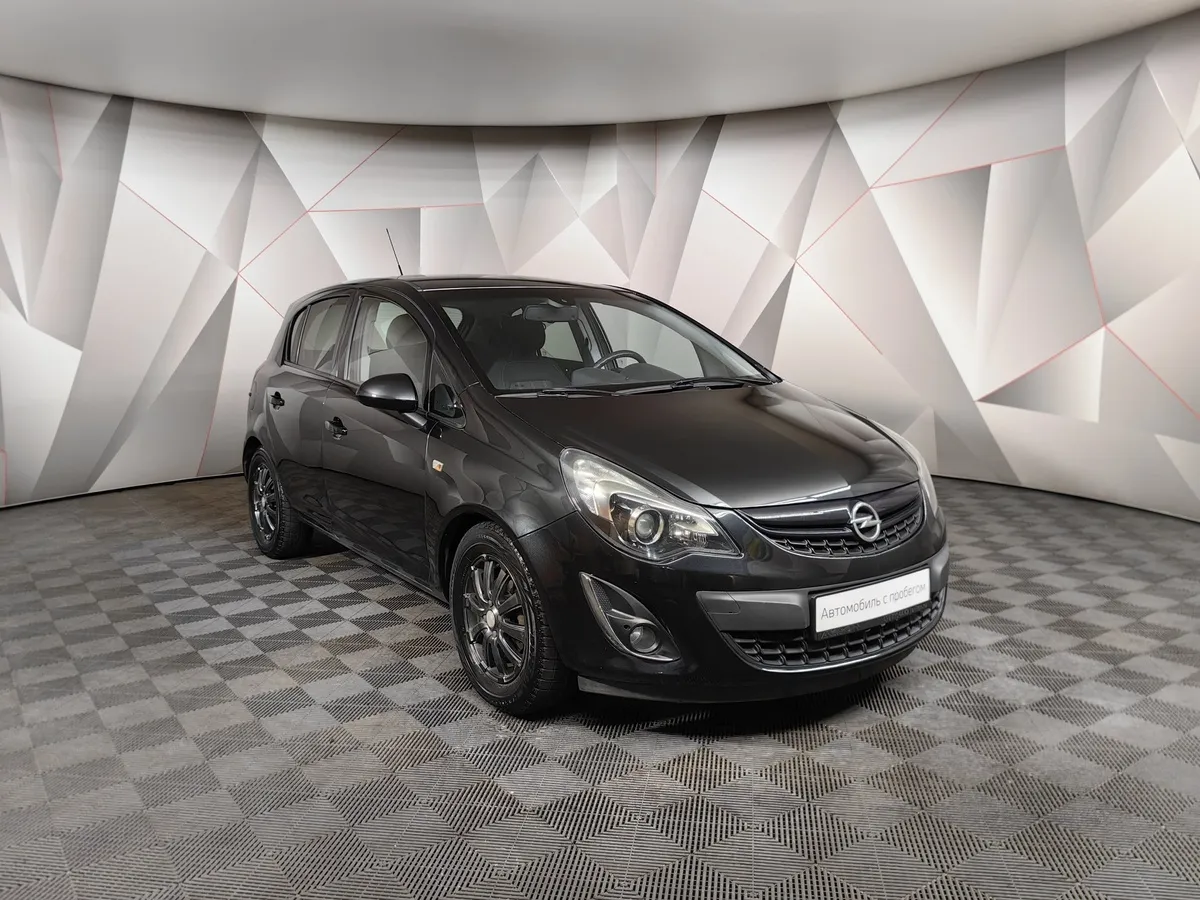 Opel Corsa 1.4 AT (101 л.с.) Черный в АВИЛОН. Слайд №3