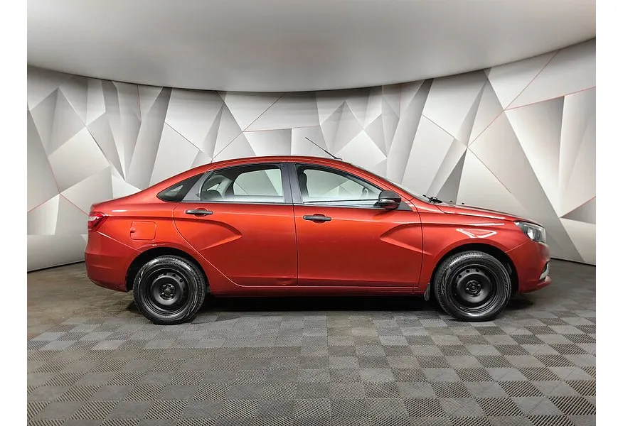 ВАЗ (Lada) Vesta 1.6 CVT (113 л.с.) GFL11-51-000 Comfort Красный в АВИЛОН. Слайд №6