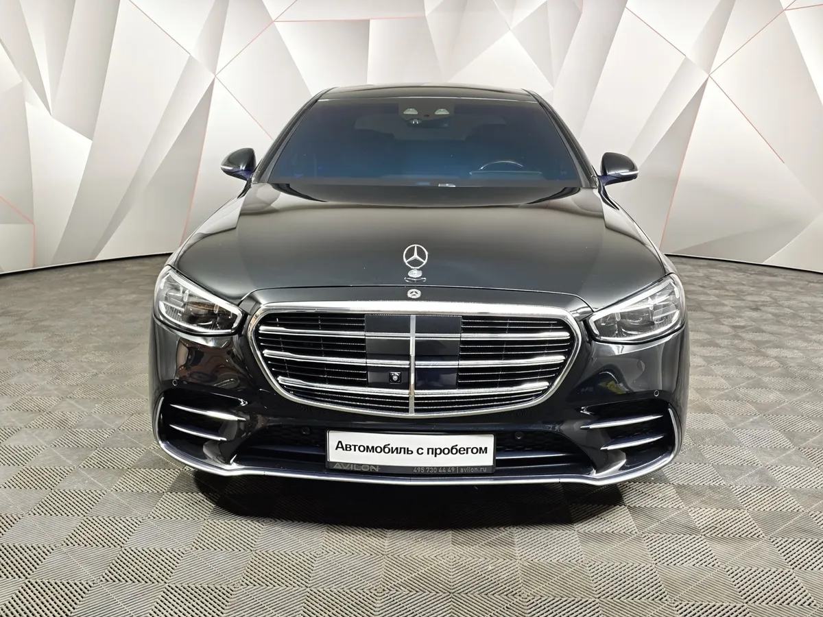 Mercedes-Benz S-Класс S 580 9G-Tronic 4Matic (503 л.с.) Черный в АВИЛОН. Слайд №7