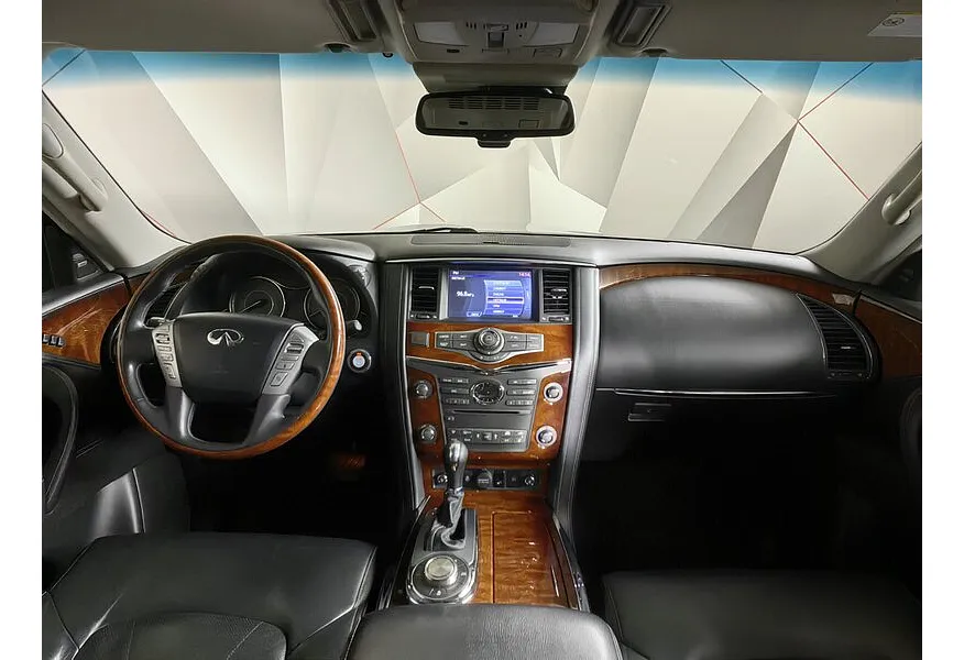 Infiniti QX80 5.6 АТ AWD (405 л.с.) Черный в АВИЛОН. Слайд №13