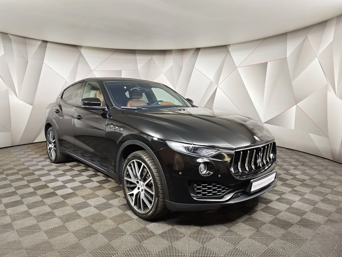 Maserati Levante Diesel 3.0 V6 AT (275 л.с.) Gransport Черный в АВИЛОН. Слайд №3