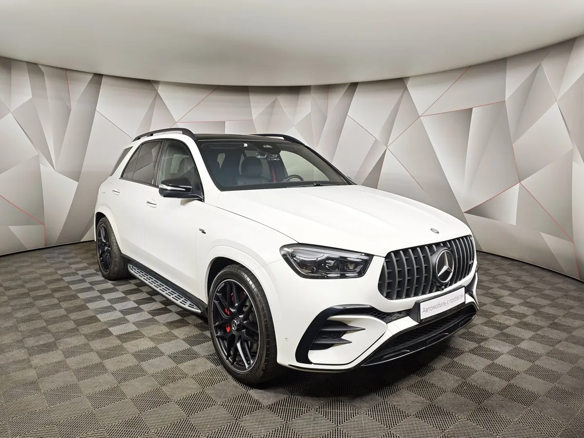 Mercedes-Benz GLE 53 9G 4MATIC+ (435 л.с.) Белый в АВИЛОН. Слайд №3