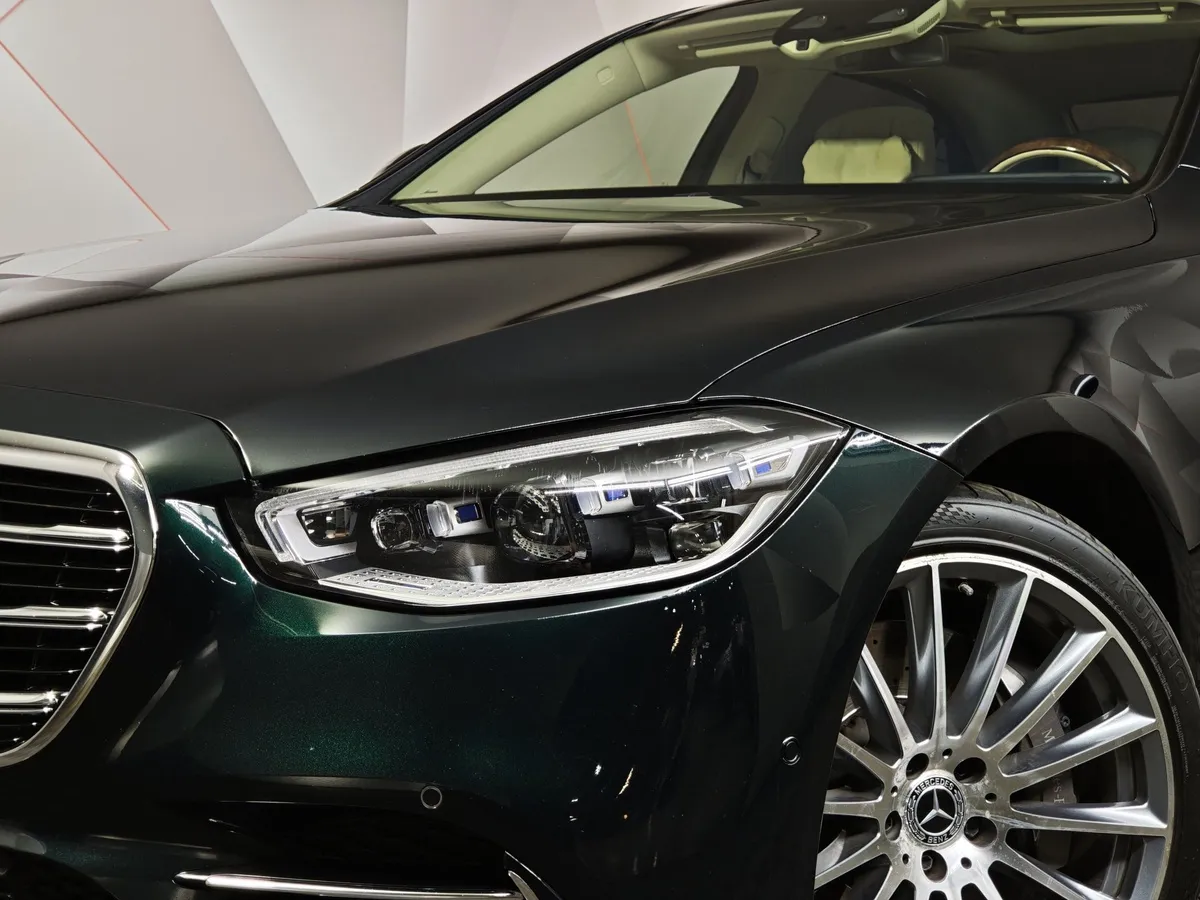 Mercedes-Benz S-Класс S 450 9G-Tronic 4Matic (367 л.с.) Зеленый в АВИЛОН. Слайд №10
