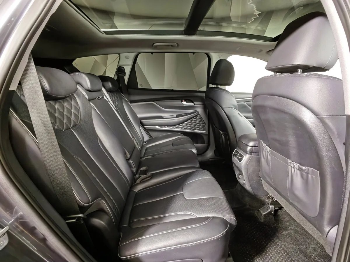 Hyundai Santa Fe 3.5 AWD 8AT (249 л.с.) High-Tech Exclusive (7 мест) Синий в АВИЛОН. Слайд №15