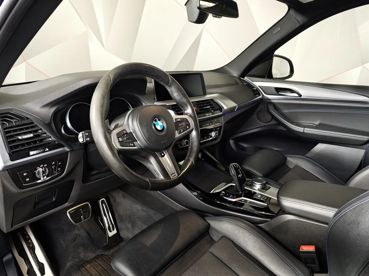 BMW X3 xDrive30i AT (249 л.с.) Base Локальная сборка Синий в АВИЛОН. Слайд №12
