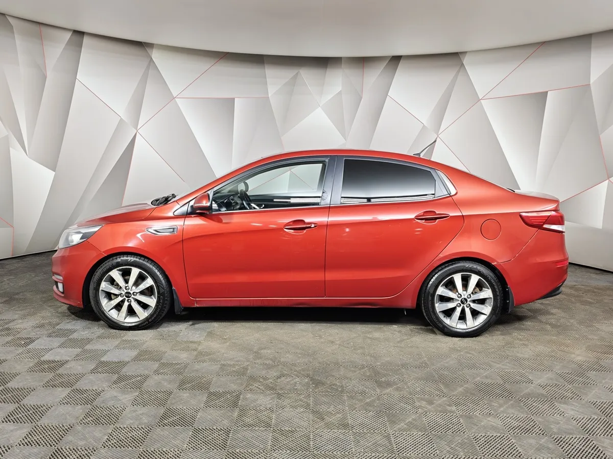 Kia Rio 1.6 AT (123 л.с.) Красный в АВИЛОН. Слайд №5