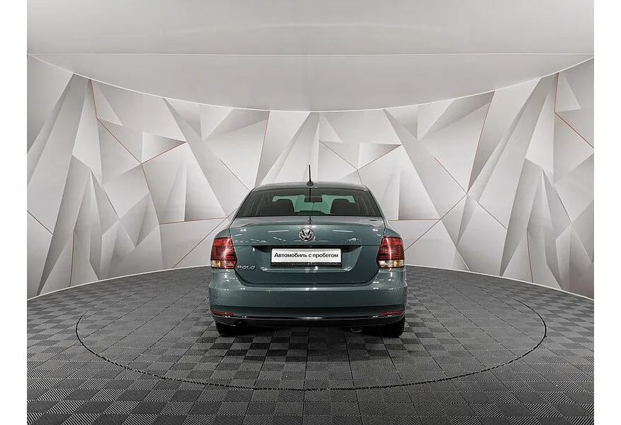 Volkswagen Polo 1.6 MPI AT (110 л.с.) Highline Синий в АВИЛОН. Слайд №8