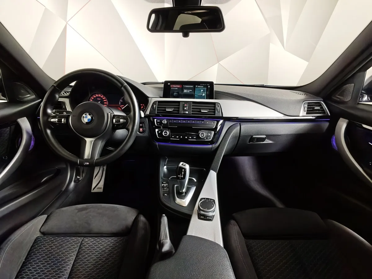 BMW 3 серия 320d AT (190 л.с.) Синий в АВИЛОН. Слайд №11