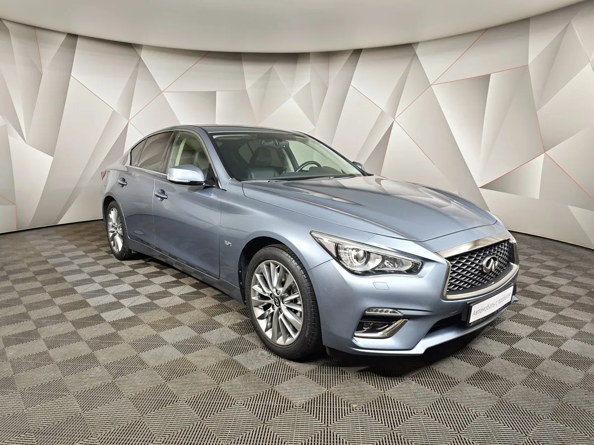 Infiniti Q50 2.0 T AT (211 л.с.) Серый в АВИЛОН. Слайд №3