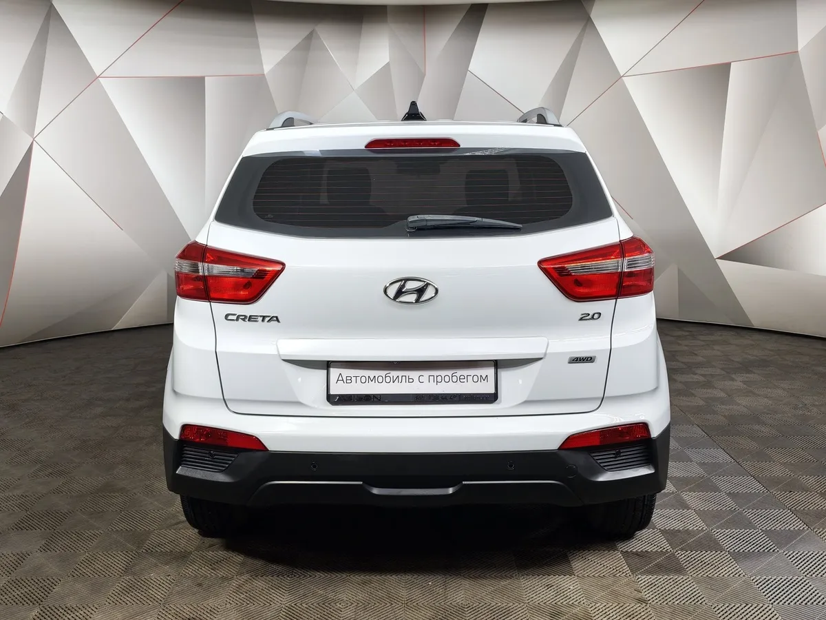 Hyundai Creta 2.0 AT AWD (149 л.с.) Comfort + Advanced Белый в АВИЛОН. Слайд №8