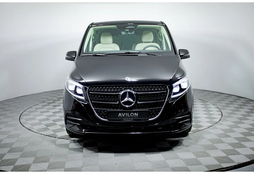 Mercedes-Benz V-Класс V 300 d L3 4MATIC 9G-TRONIC (237 л.с.) Exclusive Черный в АВИЛОН. Слайд №5