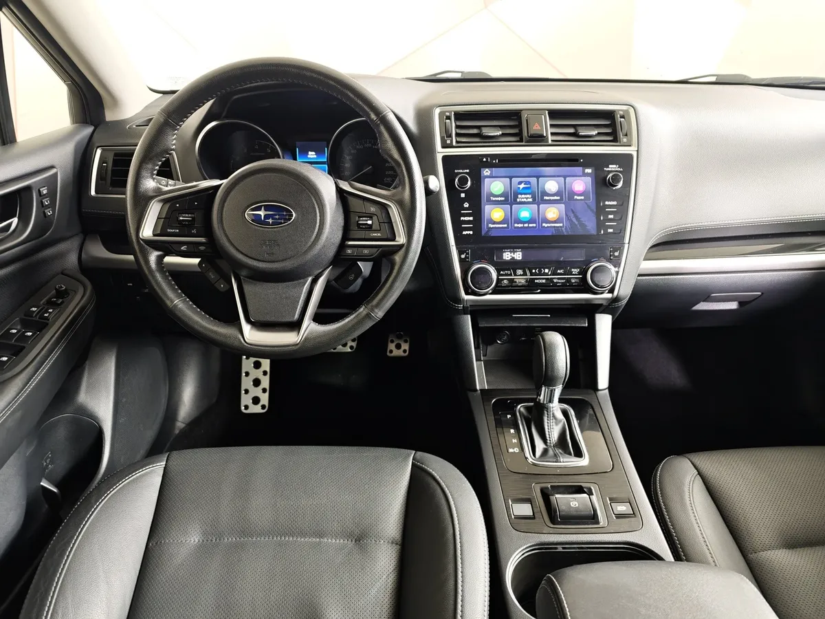 Subaru Legacy 2.5 CVT AWD (175 л.с.) Белый в АВИЛОН. Слайд №20