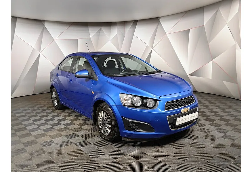 Chevrolet Aveo 1.6 AT (115 л.с.) Синий в АВИЛОН. Слайд №3