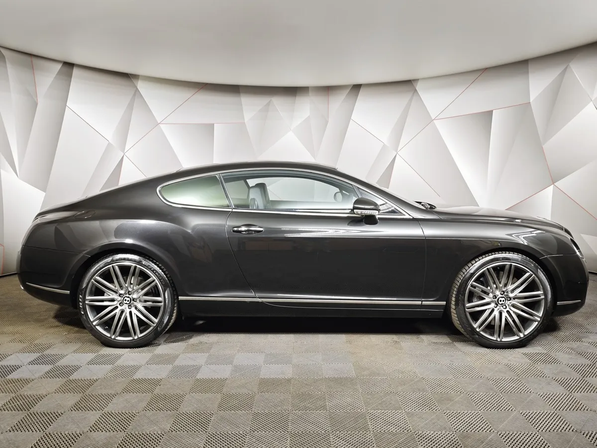 Bentley Continental GT 6.0 AT Twin Turbo (560 л.с.) Черный в АВИЛОН. Слайд №6