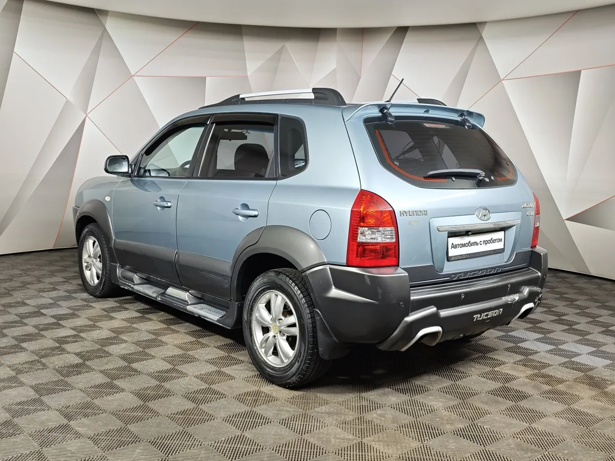 Hyundai Tucson 2.0 CRDI AT 2WD (112 л.с.) Голубой в АВИЛОН. Слайд №4