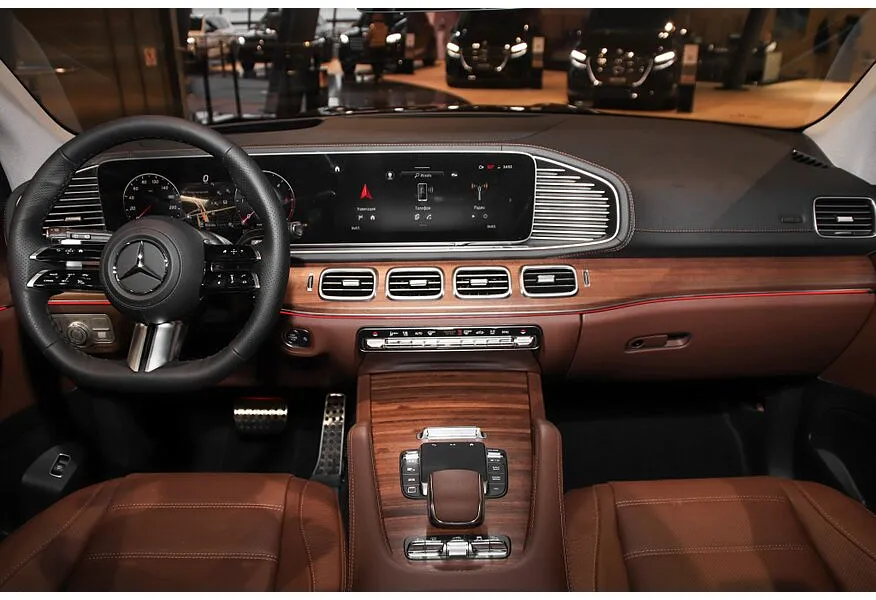 Mercedes-Benz GLS 450 d 9G-TRONIC 4Matic (367 л.с.) Черный в АВИЛОН. Слайд №7
