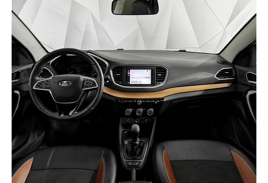 ВАЗ (Lada) Vesta 1.6 MT (106 л.с.) Techno Белый в АВИЛОН. Слайд №14