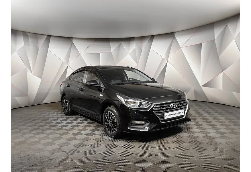 Hyundai Solaris 1.6 AT (123 л.с.) Comfort Черный в АВИЛОН. Слайд №3