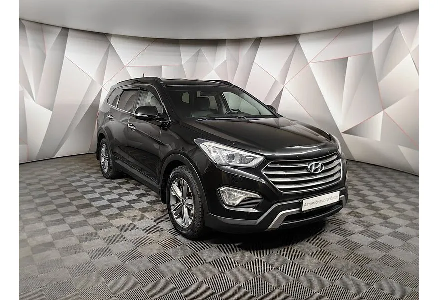 Hyundai Santa Fe 3.0 AT 4WD (249 л.с.) High-Tech Черный в АВИЛОН. Слайд №3