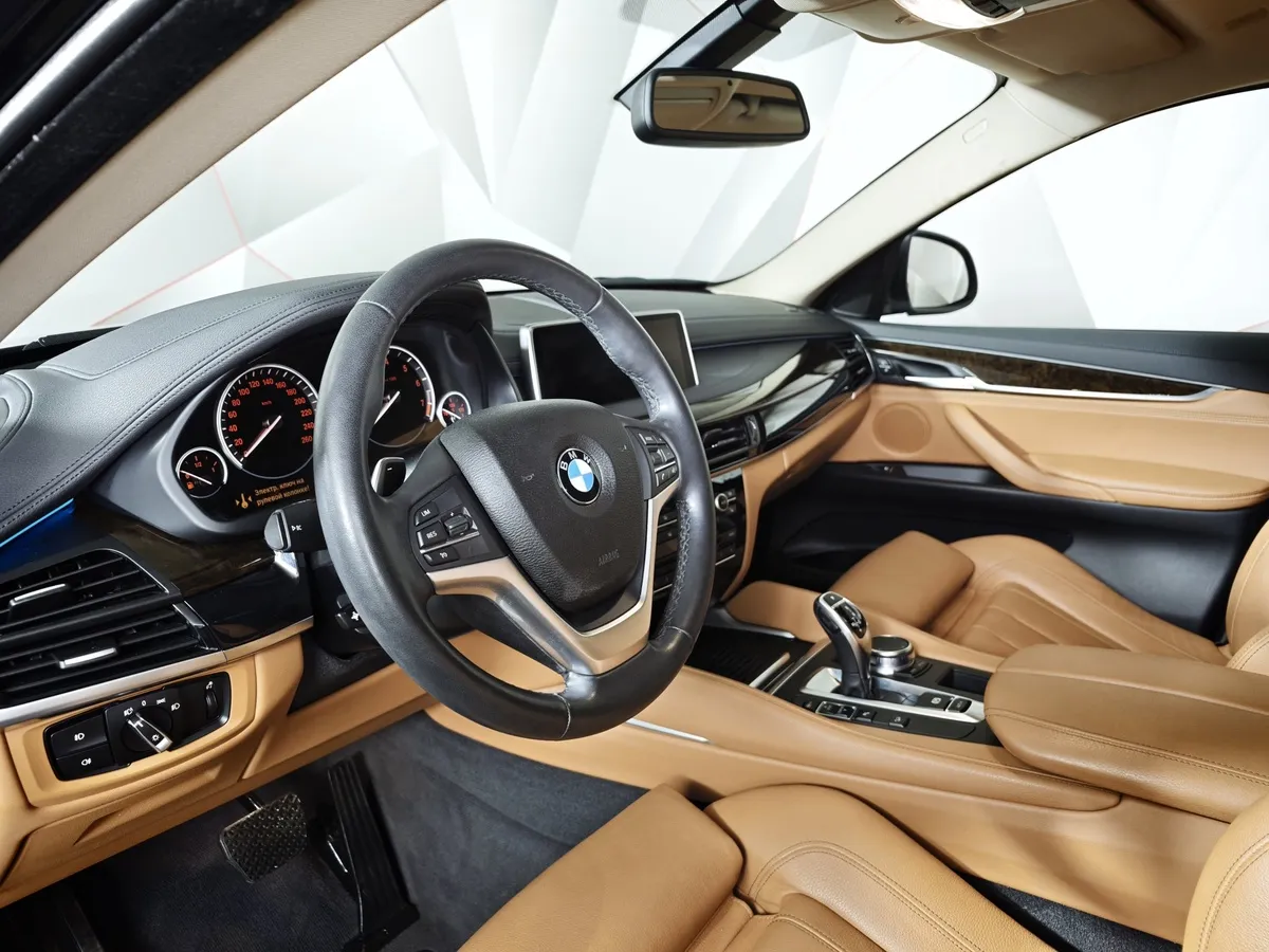 BMW X6 xDrive35i Steptronic (306 л.с.) Черный в АВИЛОН. Слайд №12