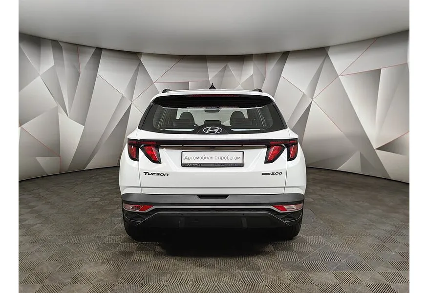 Hyundai Tucson D2.0 Smartstream 8AT 4WD (186 л.с.) Lifestyle + Smart Sense Белый в АВИЛОН. Слайд №8