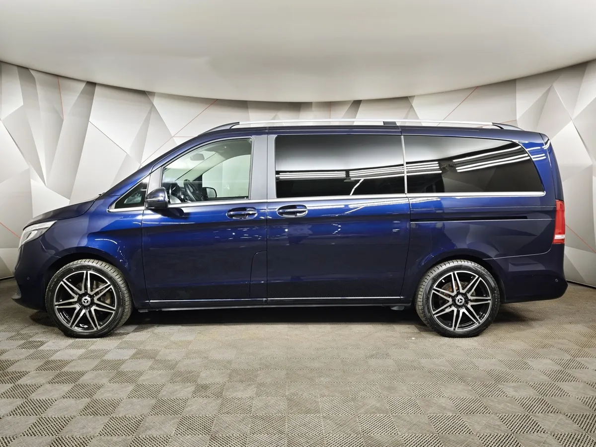 Mercedes-Benz V-Класс V 250 d 9G-Tronic L2 4MATIC (190 л.с.) AMG Line Синий в АВИЛОН. Слайд №5
