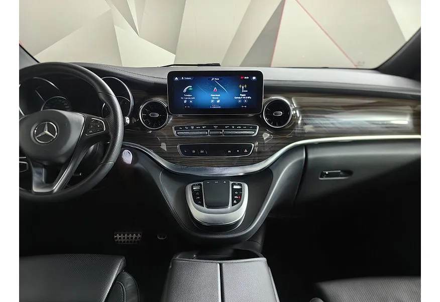 Mercedes-Benz V-Класс V 300 L3 4Motion 9G-Tronic (239 л.с.) Черный в АВИЛОН. Слайд №14